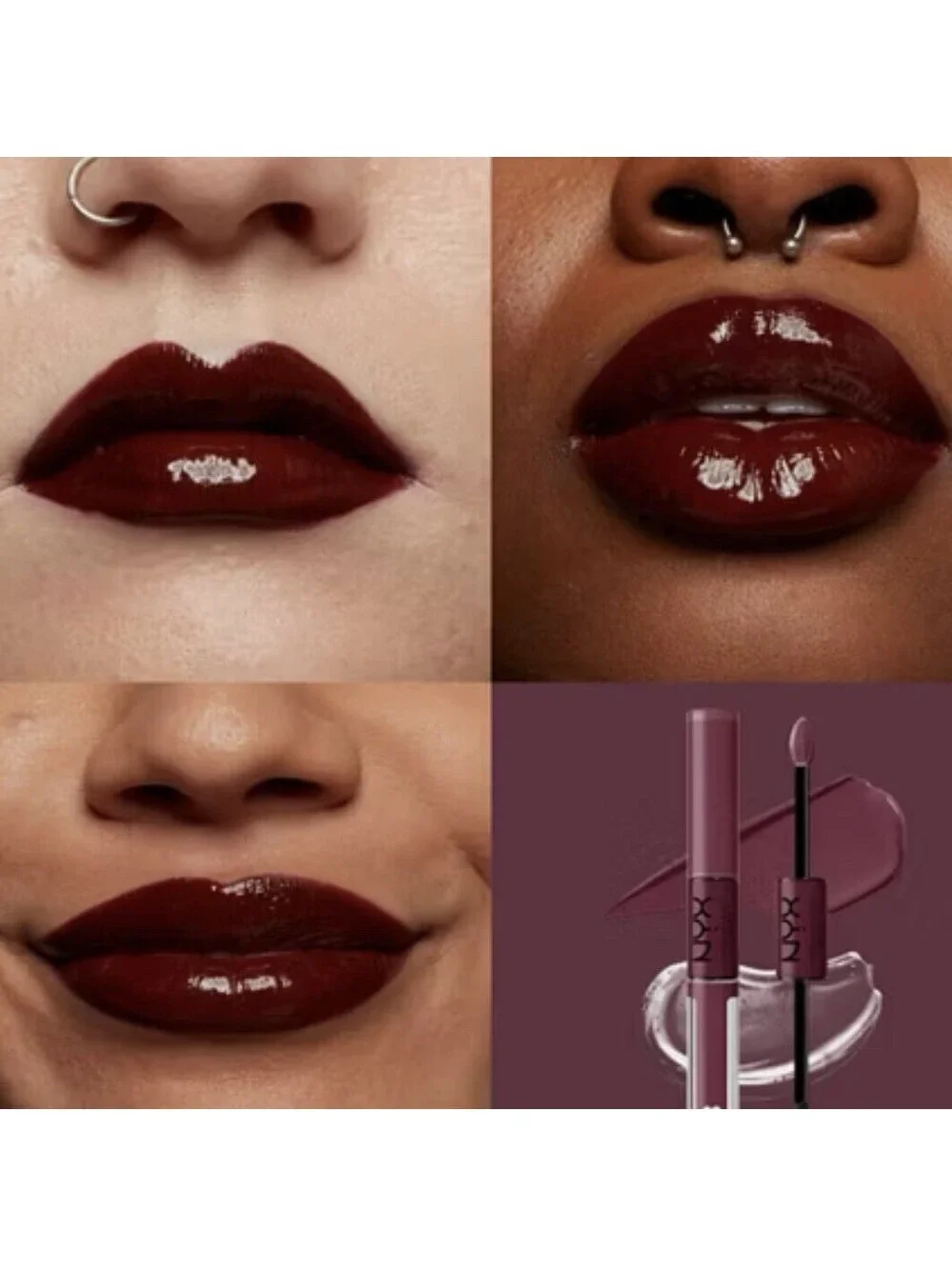 NYX PROFESSIONAL MAKEUP Shine Loud, Long-Lasting Liquid Lipstick HOTTIE HIJACKER